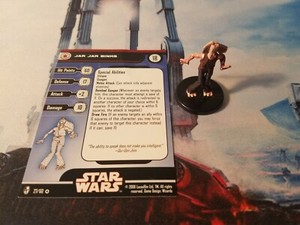 Star Wars Miniatures Knights of the Old Republic 27 Jar Jar Binks