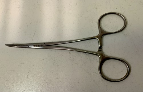 Falcon Alligator Locking Forceps 5 In Curved AR-4512