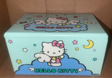 Hello Kitty Wooden Jewelry Organizer blue NEW