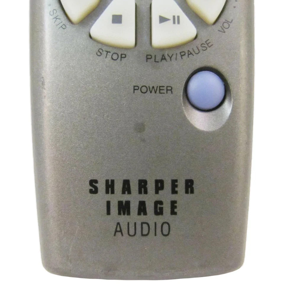 Sharper Image RC36-03 Factory Original Deck A, Deck B X-Bass Audio System Remote - Image 2 of 4