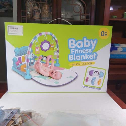 Baby Multifunction Fitness Activity Mat Both Colors Pink Blue Learning Toys - Picture 6 of 9