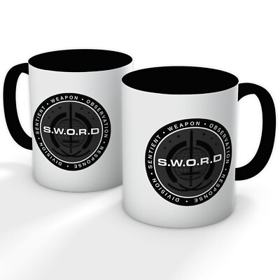 MARVEL S.W.O.R.D. LOGO SHIELD AVENGERS ETERNALS SWORD TASSE IN VERSCHIEDENEN FARBEN