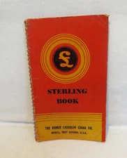 Vintage RARE 1951 Homer Laughlin China STERLING BOOK, Factory Prices Reference