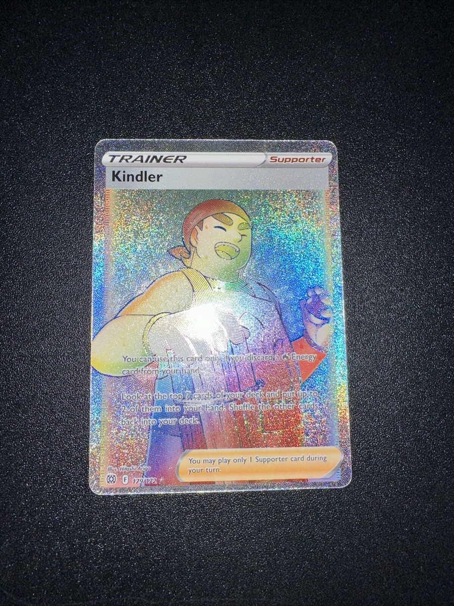 kindler pokemon card value Pokémon TCG 179/172 Brilliant Stars Secret Rare Rainbow NM Look at the top 7 cards of your deck and put up to 2 of them into your hand kindler pokemon card price Kindler