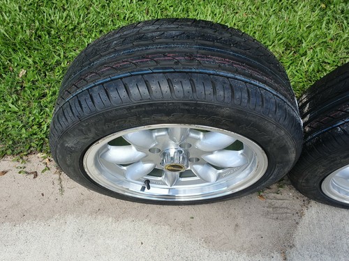 Superlite 15x6 Holden FC EK EH HR HK Monaro Torana set 4 NO TYRES!! New! - Picture 5 of 6