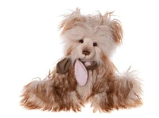 Charlie Bears 2023 | Rachael Teddy Bear Long Plush Handmade with Bow Cute