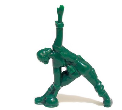 green army yoga figures