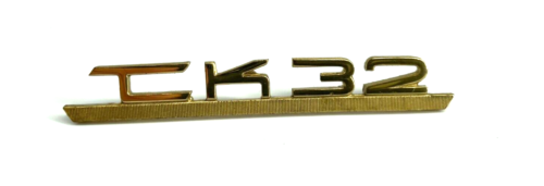 Original Grundig TK32 Logo Schriftzug Emblem f. Tonbandgerät - Bild 1 von 2