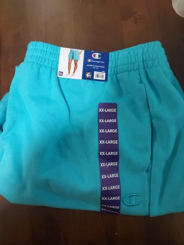 Champion Ladies French Terry Short Size XXL Aqua Excursion - Picture 3 of 3