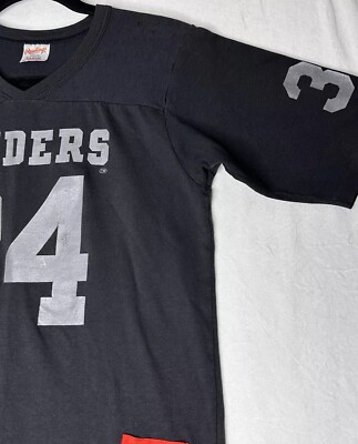 Vintage BO JACKSON #34 Rawlings NFL Oakland Raiders Jersey