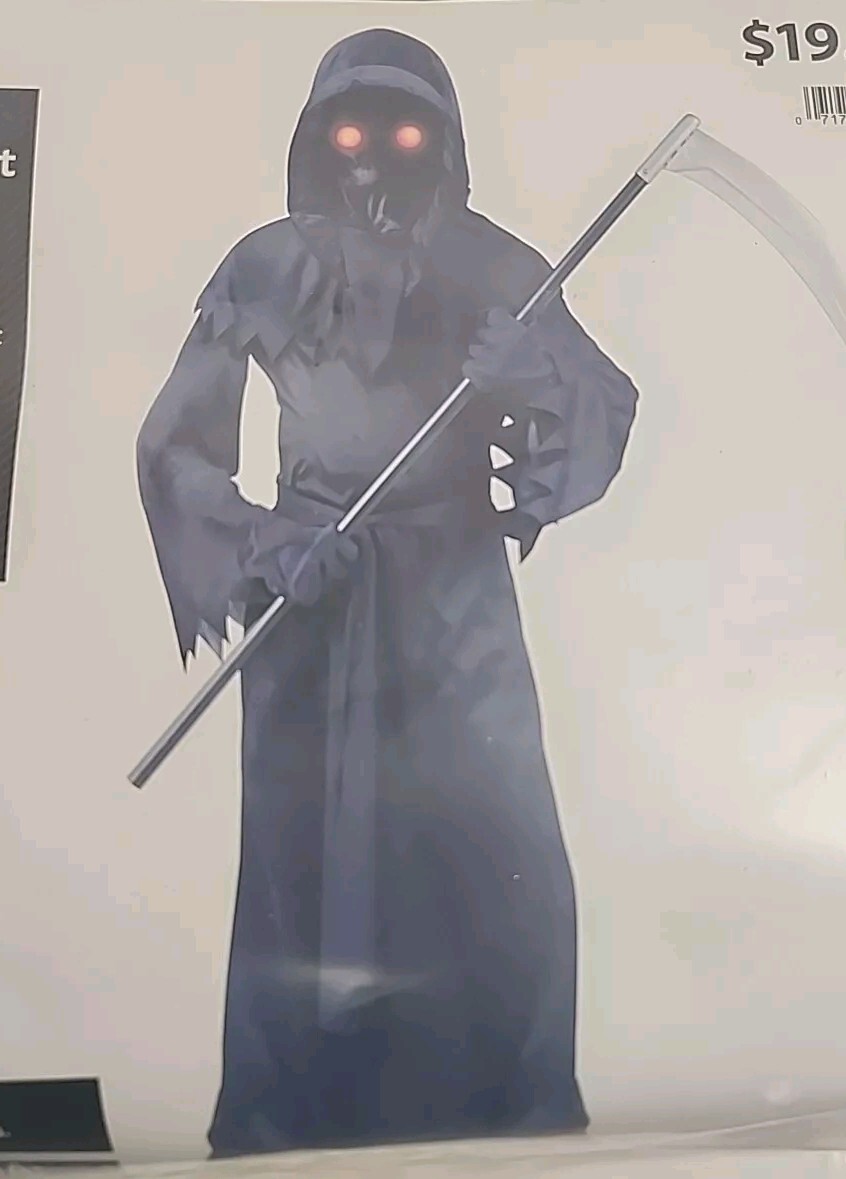 Boys/Girls XL  (14/16) Fade In And Out Phantom Halloween Costume Complete NEW!