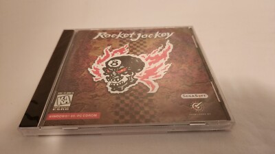 SEGA PC~ Rocket Jockey~  CD-ROM~ PC Computer Game~ New in Package