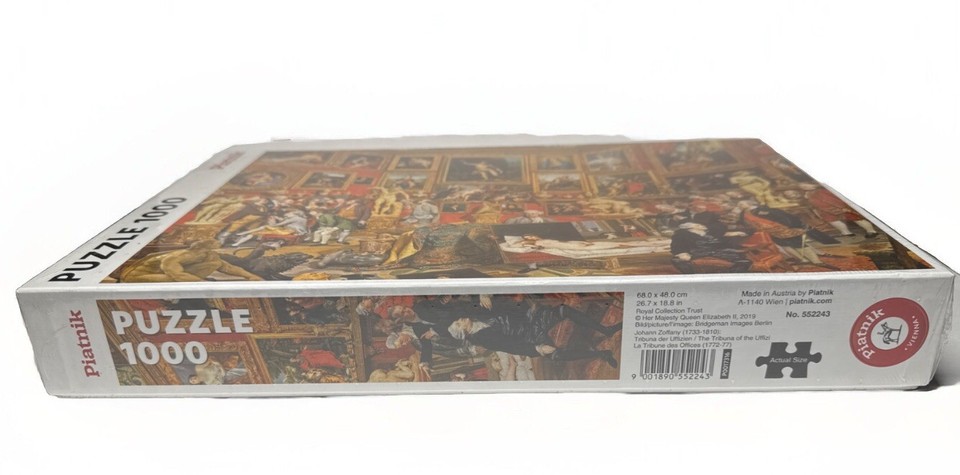 Piatnik 1000-Piece Jigsaw Puzzle - 'The Pink Pirate' Cartoon Art Puzzle (68x48 Cm)