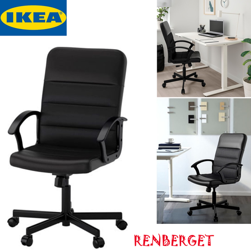 ikea black office chairs