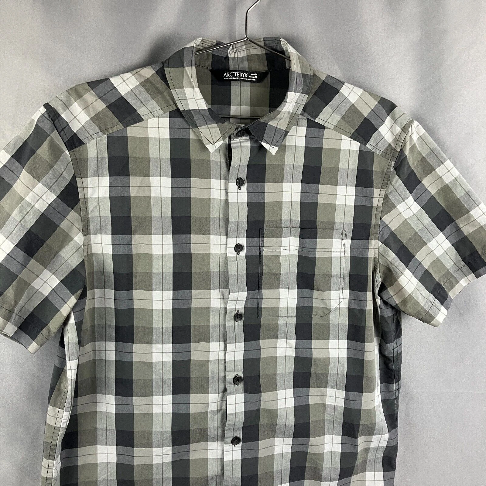 arcteryx check plaid classic outdoors gorpcore normcore shirt