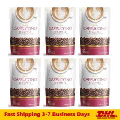 6x Be Easy Instant B Coffee Cappuccino Detox Diet Weight Loss Slimming 70 Kcal