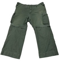 Boy Scouts of America Convertible Uniform Pants Men's 40X27 Relaxed Fit Green