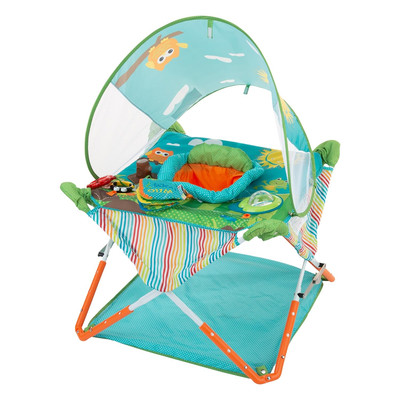 by Summer Infant Pop 'N Jump Portable Baby Activity Center, Indoor Outdoor Use, 