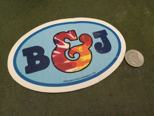 VERY RARE AND EXCLUSIVE….BEN AND JERRYS STICKER….BRAND NEW - 第 1/2 張圖片