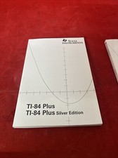TI-84 Plus  Silver Edition Owner's Manual User Guide BOOK ONLY  2005 English