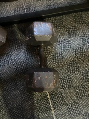 Hex Dumbbell Weight - 30kg (Gym, Training, Exercise)