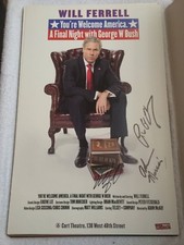 You’re Welcome America A Final Night with George W Bush - Will Ferrell - Poster