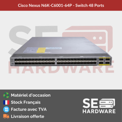 Cisco Nexus N6K C6001 64P - Switch 10G 48 Ports - gebraucht