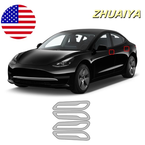 For Tesla 3 2017-2023 Door Cups Paint Protection Film PreCut PPF