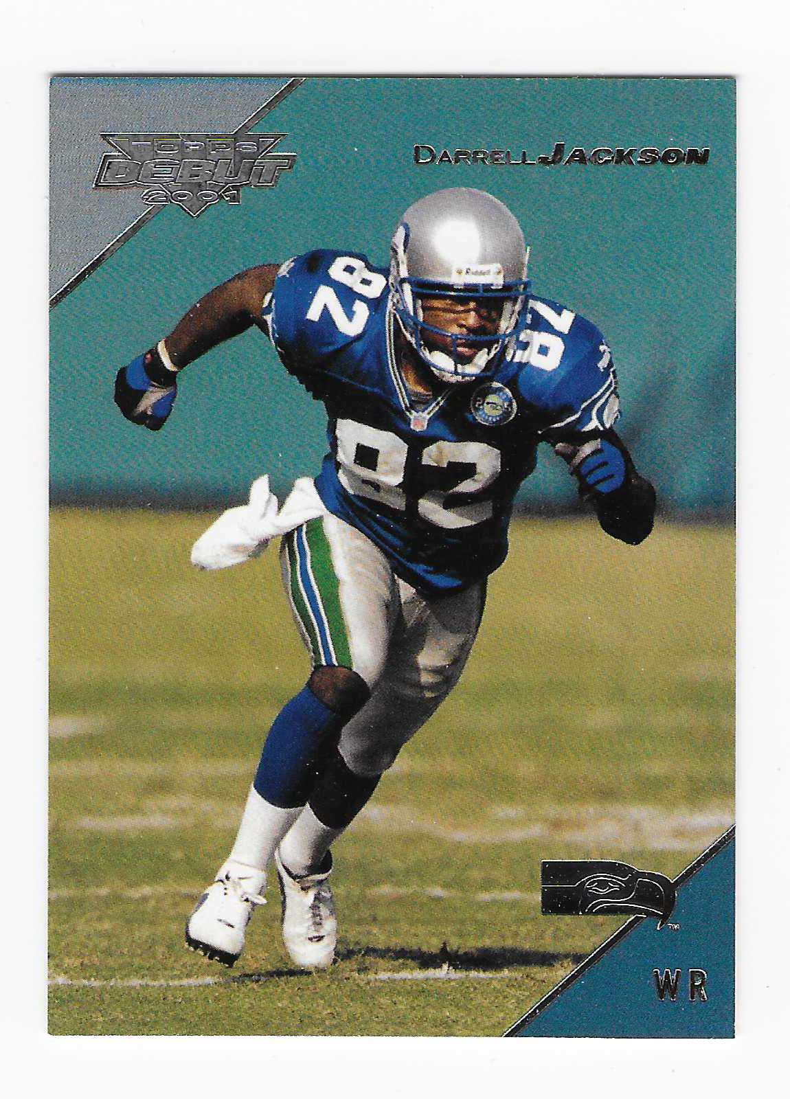 2001 Topps Debut Darrell Jackson Seattle Seahawks Football Card #26