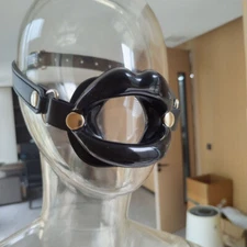 Unisex Bondage Open Mouth Gag Oral O Ring Lips Restraints Slave Couples Flirt