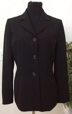 Kasper Women s Career Black 100 Polyester Blazer Jacket Size 8 EUC.