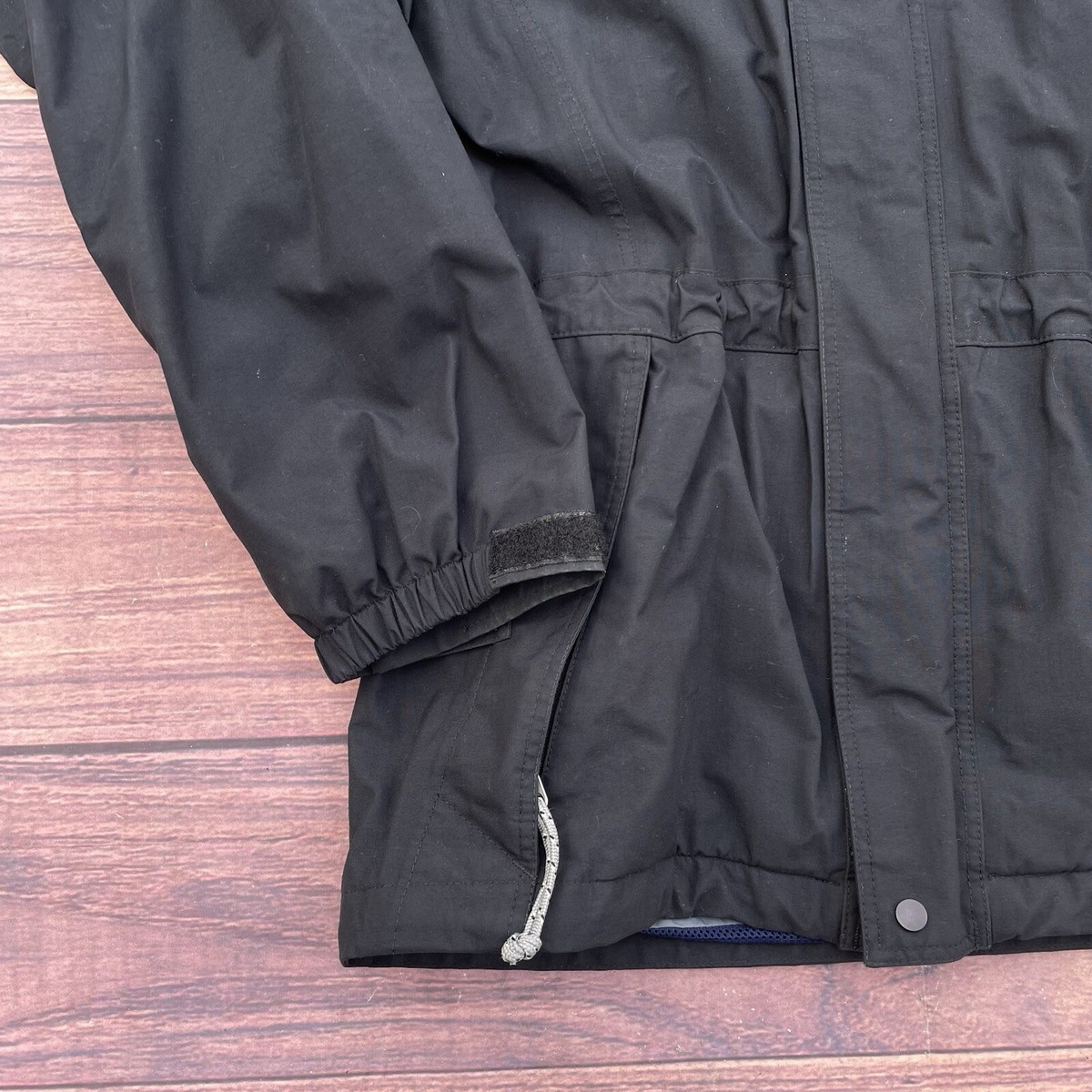 Women's Patagonia Liquid Sky Black Shell Goretex Jacket Vintage