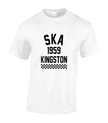 1959 KINGSTON SKA HERREN T SHIRT RUDEBOY SPECIALS REGGAE 70ER 80ER 90ER MUSIK TOP