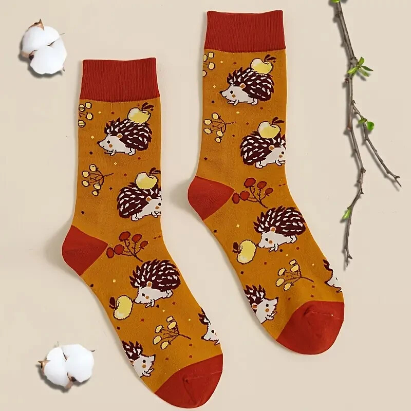 NEW Hedgehog Novelty Socks UK 47 Gift UK SELLER eBay