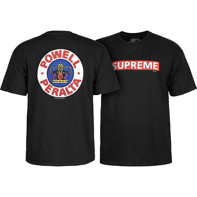 Powell Peralta Skateboards Shirt Supreme Black