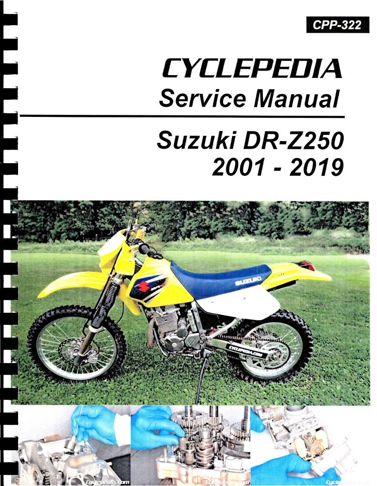 2001-2019 Suzuki DR-Z250 Service Manual | eBay