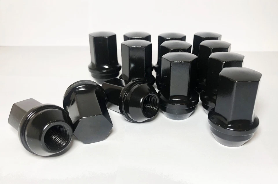 Blazer Fit Chevy Camaro Malibu Equinox Tahoe 7/8 tuercas hexagonales 14x1,5 negro 20 piezas Foto 3 de 4