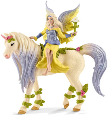 Schleich 70565 Sera with Blossom Unicorn Bayala Mythical  Fantasy Toy Model -NIP