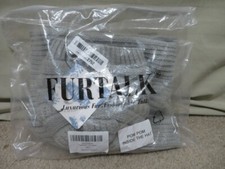 Furtalk Winter Real Fur PomPom Hat/Scarf Set - Gray - Size Toddler 1-5 Yrs 