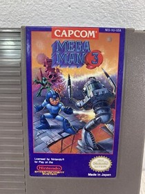 Vintage Mega Man 3 (Nintendo NES) Cartridge Only Capcom Tested 