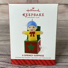 Hallmark Keepsake - 2014 A SPRINGY SURPRISE Jack in the Box Ornament