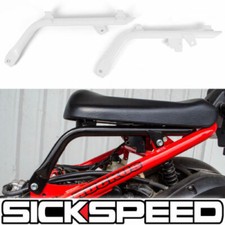 WHITE SICKSPEED ULTRA LOW SEAT FRAME BARS FOR RUCKUS/ZOOMER LOWERED BRACKET JDM