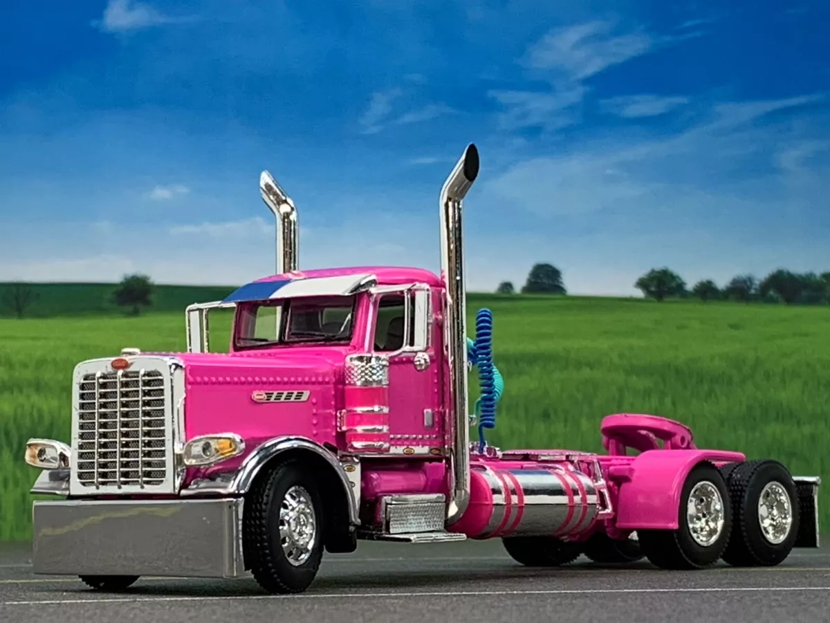 1/64 DCP PINK PRIDE &amp; CLASS PETERBILT 389 DAY CAB | eBay