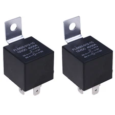 2X 12V Ignition Relay 307-2562 307-1886 for Onan Generator Run Stop 5-Pin