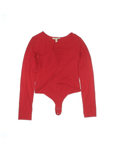Express One Eleven Women Red Bodysuit S - image 1