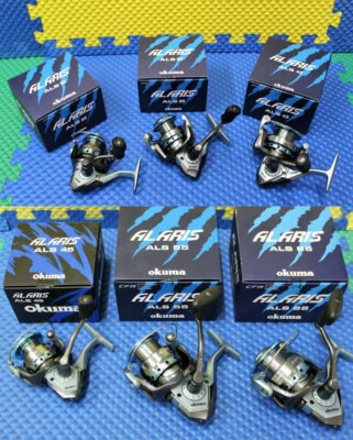 Okuma Alaris Spinning Reel Series CHOOSE YOUR SIZE MODEL!