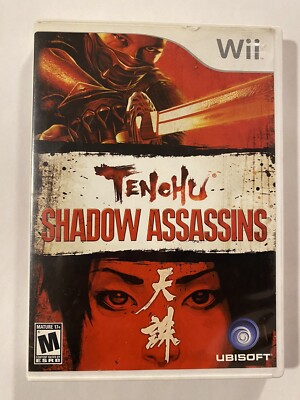 Tenchu: Shadow Assassins (Nintendo Wii, 2009) CiB With Manual Tested Video Game