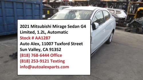 Left Rear Side Door, Fits 17-21 MIRAGE SEDAN G4 127828 - Picture 2 of 10
