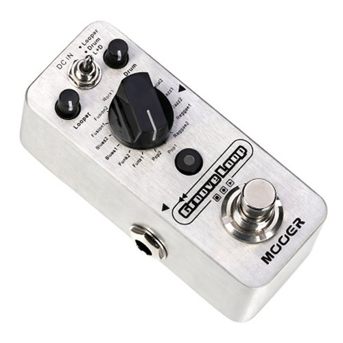 Mooer Micro Compact Groove Loop Effects Pedal, Drum machine & Looper. MLP2 - 第 1/2 張圖片