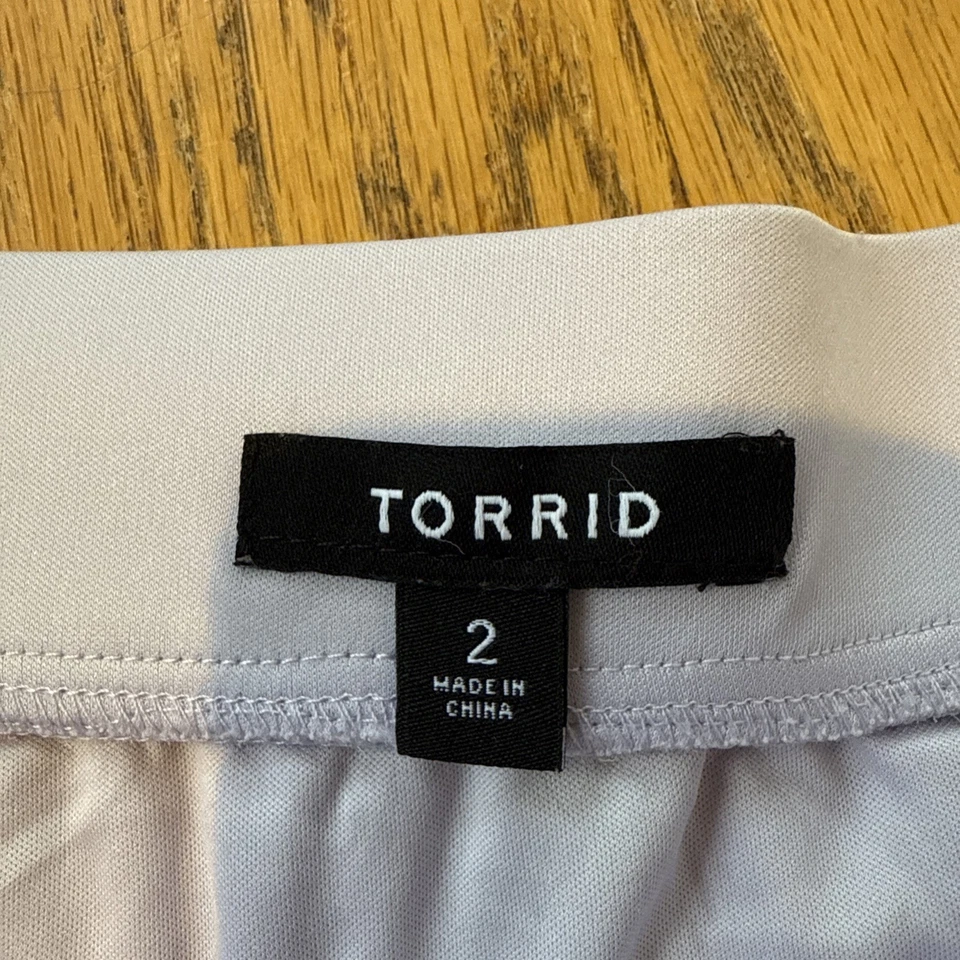 Falda plisada arco iris tórrida - forrada, talla 2 Foto 2 de 3